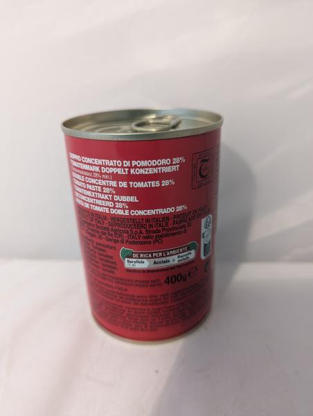 De Rica Tomatenmark Doppelt Konzentriert 400g Nettogewicht